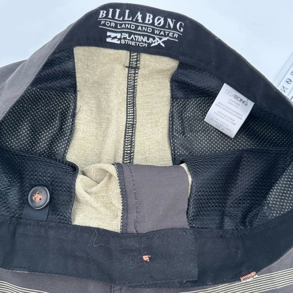 Billabong For Land and Water NWT Men’s Platinum Stretch Shorts Size 30 - Picture 9 of 15